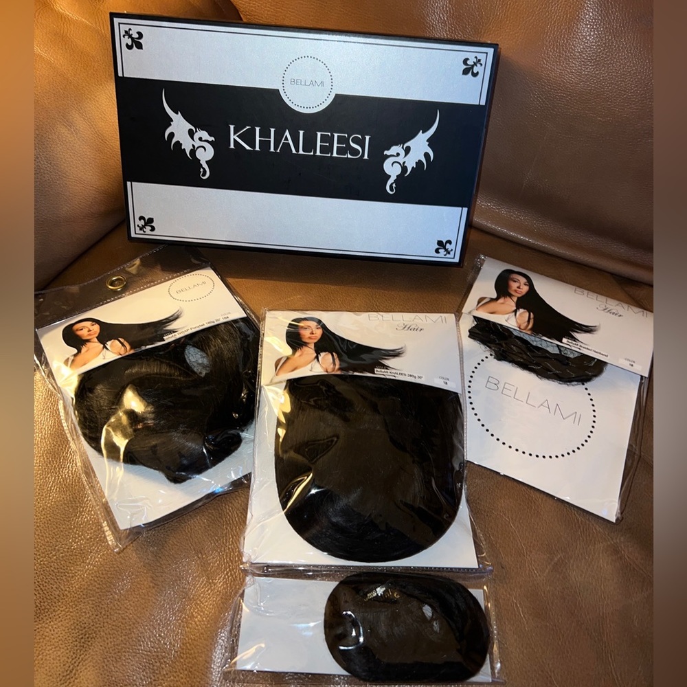 Bellami Clip In Hair Extensions Khaleesi